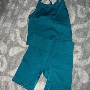 Girls Teal Activewear Set - All In Motion